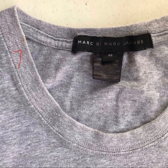 MARC by MARC JACOBS | Gray Graphic Tee - Picture 3 of 6
